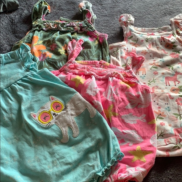 Carter's Other - girl’s tank-onesie / bodysuit